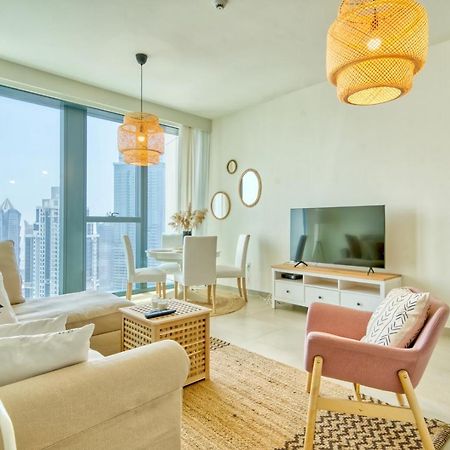 Boho-Chic Cosy 1Br, Minutes To Burj Khalifa Appartement Dubai Buitenkant foto