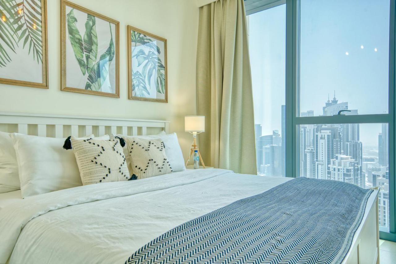 Boho-Chic Cosy 1Br, Minutes To Burj Khalifa Appartement Dubai Buitenkant foto